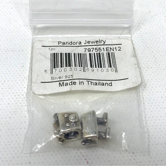 Pandora Bobby Bot 797551EN12 Pendant Charm, Size OS - 925 Silver - Picture 2 of 7
